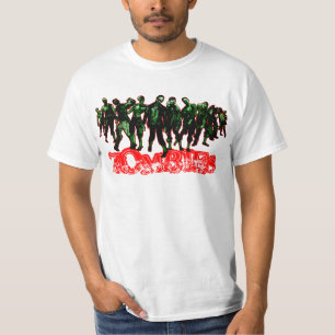 ZOMBIES - roter Schlagmann - weißes Shirt