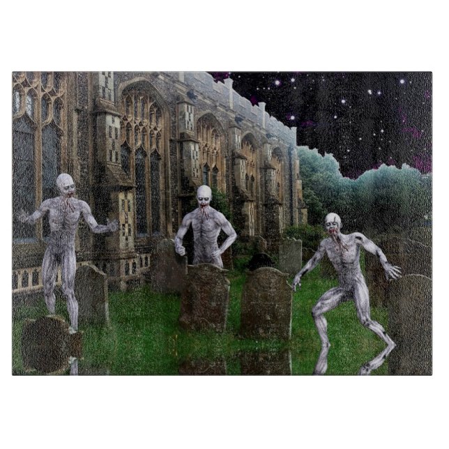 Zombies Schneidebrett (Vorderseite)