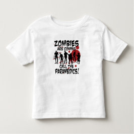 Zombies sind kommender Anruf das Kleinkind T-shirt