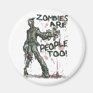 Zombies sind Leute zu Gear Magnet