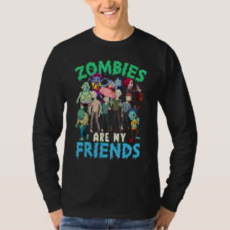 Zombies sind mein Freund Halloween-Kostüm Kinder J T-Shirt