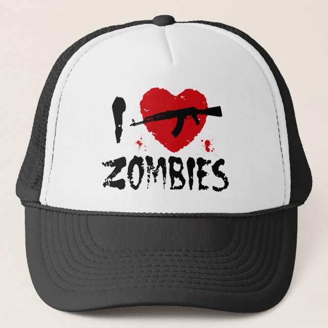 Zombies Truckerkappe (Vorderseite)