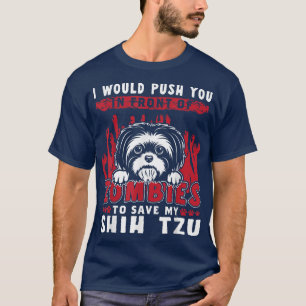 Zombies, um meinen schicken Tzu Funny Halloween Hu T-Shirt