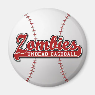 ZOMBIES untoter Baseball - Magnet
