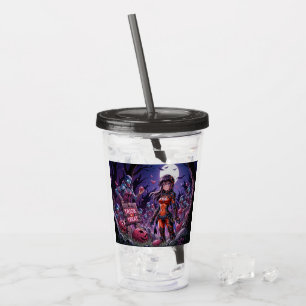 Zombies verschenken Gehirne Halloween Süßes oder S Acryltrinkbecher
