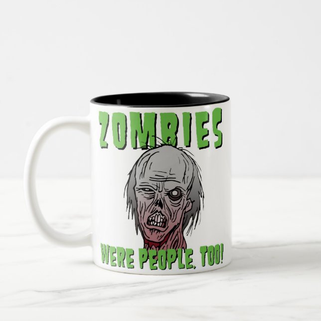 Zombies waren Leute, auch - die Tasse (Links)