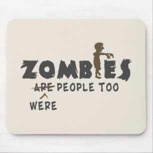 Zombies waren Leute auch Mousepad