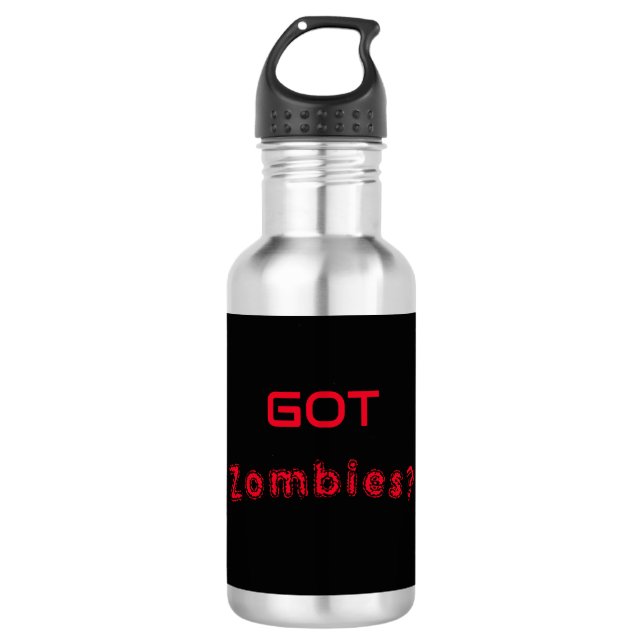 Zombies Wasserflasche (Vorderseite)