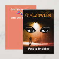 Zombies zu Halloween