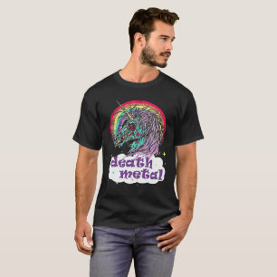 Zombieunicorn-Todesmetall-T - SHIRT