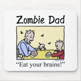 Zombievati, essen Ihre Gehirne Mousepad