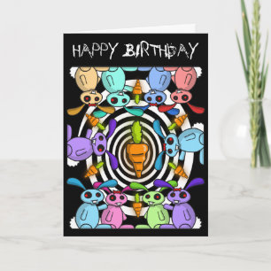 Zombunz Birthday Card Karte