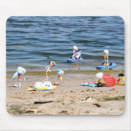 Zomer op het strand met de Fubby's  Mousepad