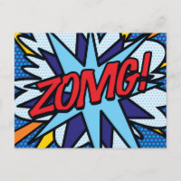 ZOMG Fun Retro Comic Pop Art