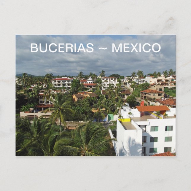 Zona Dorada Bucerias Mexico 3 Postkarte (Vorderseite)