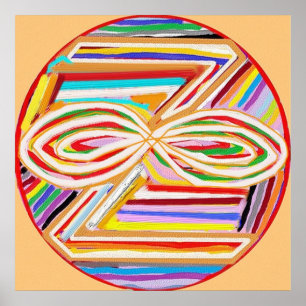 ZONAR - Karuna Reiki Symbol Poster