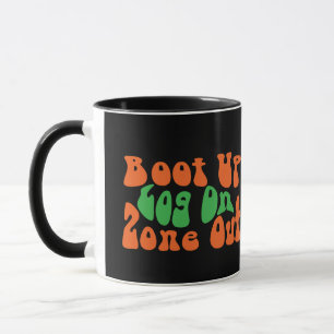 Zone aus! tasse