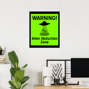 Zone der Außerirdischen Entführung Poster