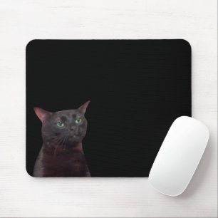 Zoned Out Cat Meme Mouse Pad Mousepad