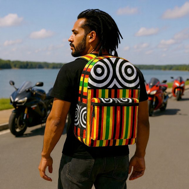 Zonen Bedruckter Rucksack (Von Creator hochgeladen)