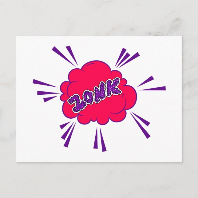 Zonk Comic Postkarte (Vorderseite)