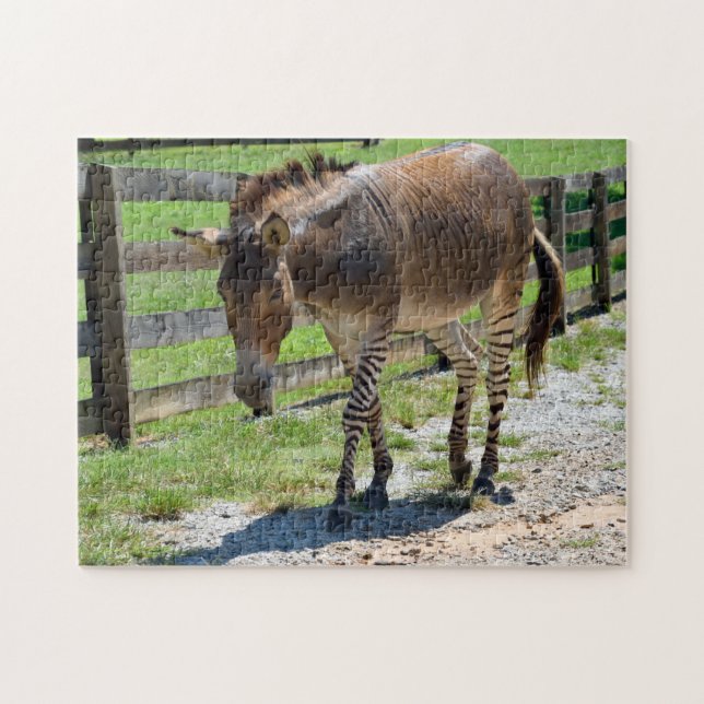 Zonkey Teil Zebra und Esel Puzzle (Horizontal)