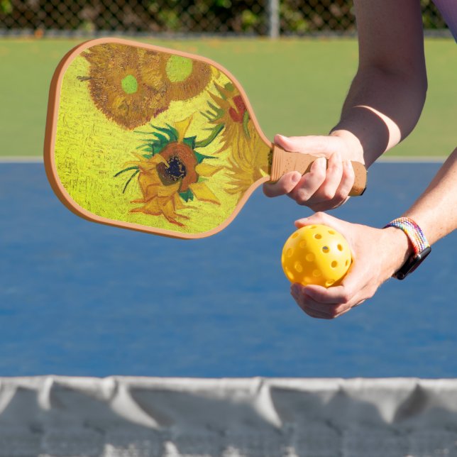 Zonnebloemen (Van Gogh) Pickleball Schläger (InSitu)