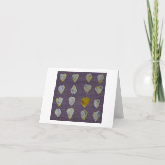 Zonta gelbe Rosen-Blumenblatt-Anmerkungs-Karte Karte