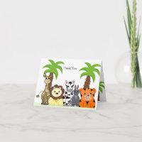 Zoo Animal Thank You