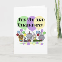 Zoo Animals 3. Geburtstagsgeschenke und Geschenke