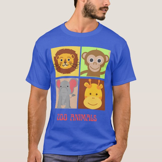 zoo animals family T-Shirt (Vorderseite)