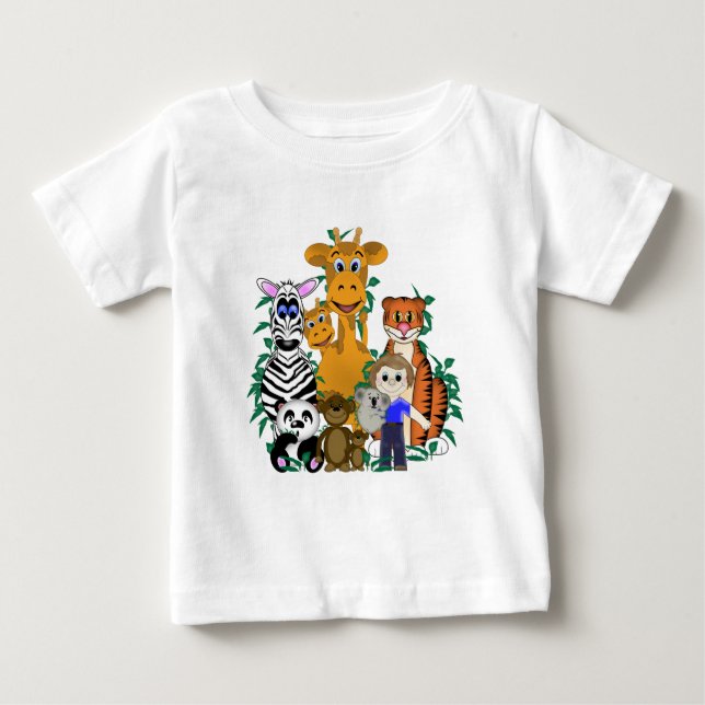 ZOO Boy Baby T-shirt (Vorderseite)
