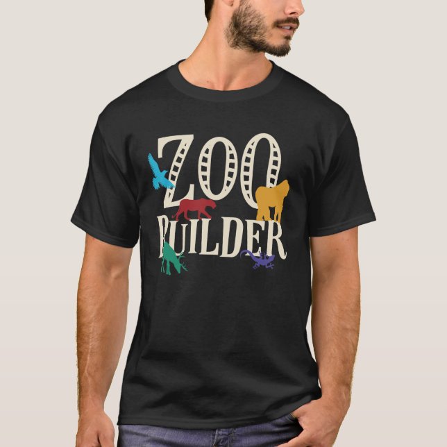 Zoo Builder Ark Board Game T-Shirt (Vorderseite)