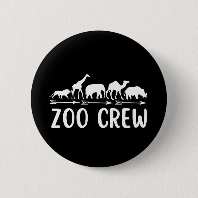 Zoo-Crew Button (Vorderseite)