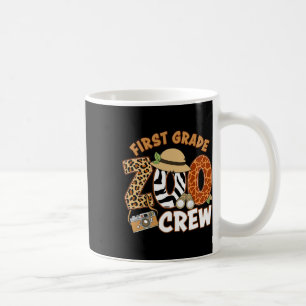 Zoo Crew der ersten Klasse zurück zur Schule Wilde Kaffeetasse