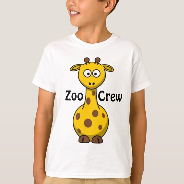 Zoo Crew Giraffe T-Shirt (Vorderseite)