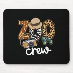 Zoo Crew Leonard Safari Tierkönigreich Zoo Wärter Mousepad