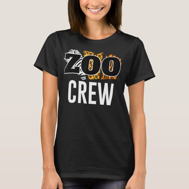 Zoo Crew Safari Tierarzt T-Shirt (Vorderseite)