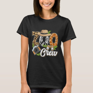 Zoo Crew Safari-Tiere Wildtiere Tier Wild Feld T-Shirt