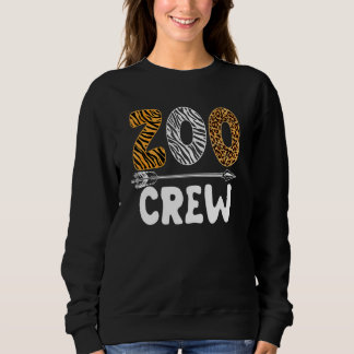 Zoo Crew Safari Zookeeper Tierzoogoge 1 Sweatshirt