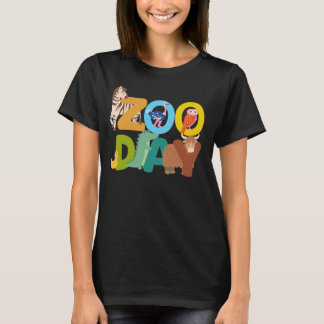 Zoo Day Family, Erster Zoo-Feldzug Safari-Platz T-Shirt