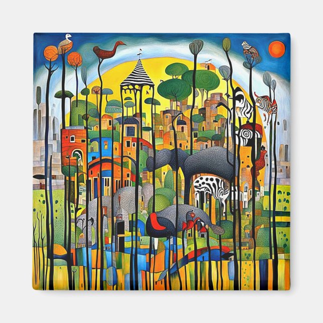 Zoo Dream 1 Magnet (Vorne)