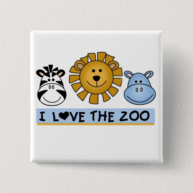 Zoo-Freunde Button (Vorderseite)