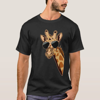 Zoo Giraffe Tier - Afrikanischer Savanne Tierpfleg T-Shirt