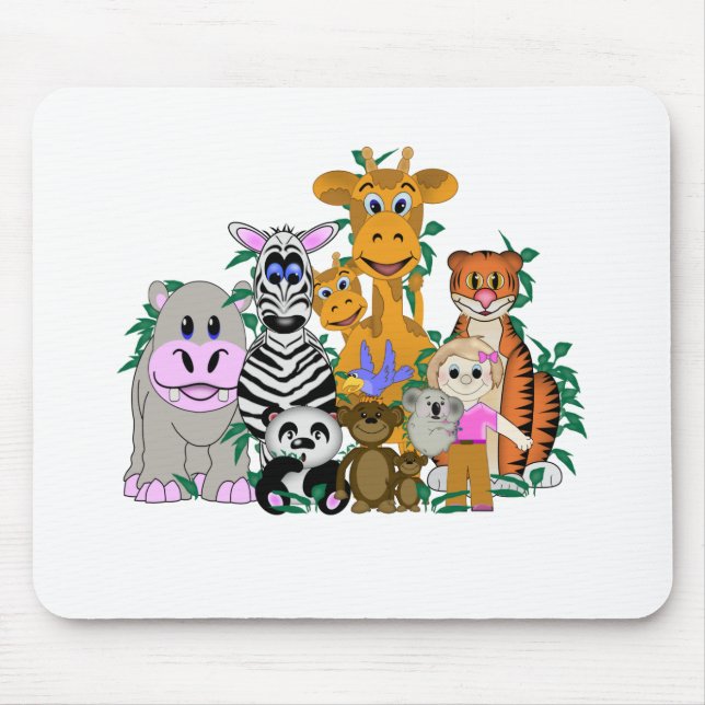 ZOO Girl Mousepad (Vorne)