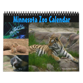 Zoo-Kalender von Minnesota Kalender