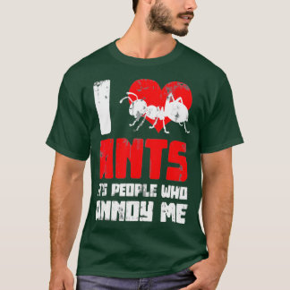 Zoo Keeper Ant Behaltend Hobby-Geschenk Ants T-Shirt