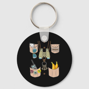 Zoo Keeper Costume Fun Halloween Boys Girls Zookee Schlüsselanhänger