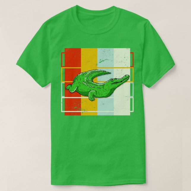 Zoo Keeper Gift Kids Crocodile T-Shirt (Design vorne)