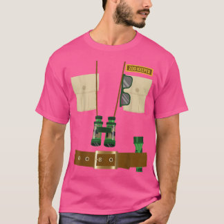Zoo Keeper Halloween Kostüm Diy Gift Jungle Safar T-Shirt